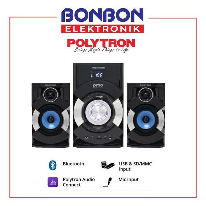 [JS] Polytron Speaker Bluetooth PMA 9507 / PMA9507