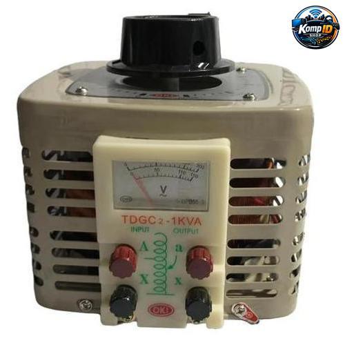 OKI TDGC2-1000 AC VOLTAGE REGULATOR 1000 Watt 1 Phase SLIDE REGULATOR OKI 1000W