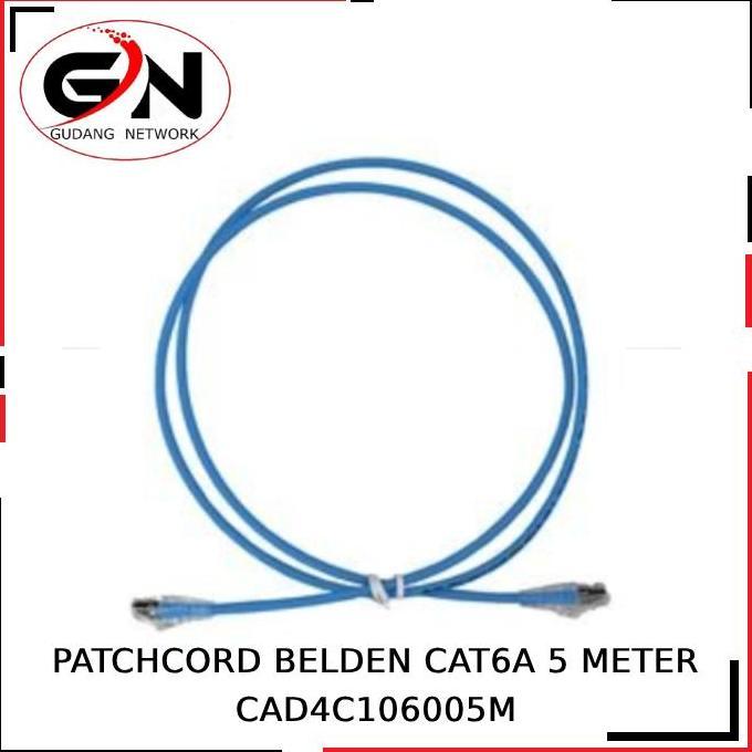 PATCHCORD BELDEN CAT6A 5 METER CAD4C106005M