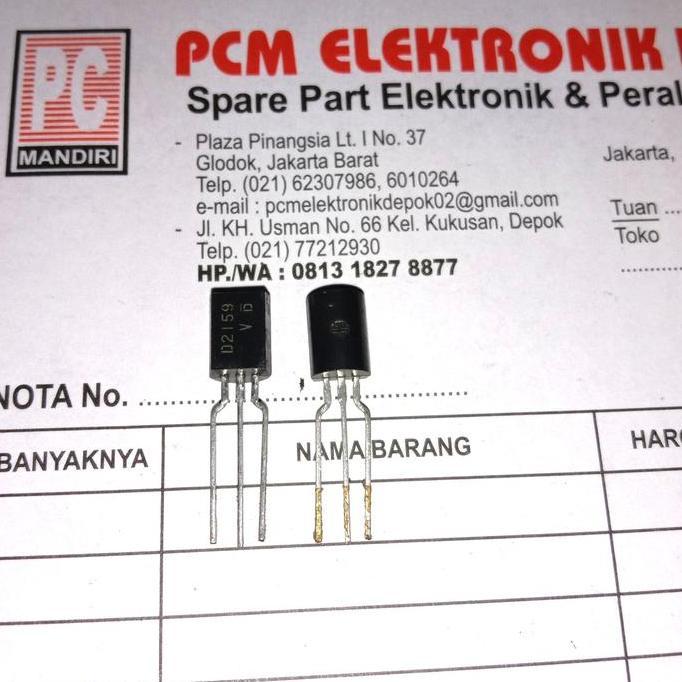 D1259 2SD1259 2 SD2159 D 2159 2SD 2 SD TRANSISTOR PCMED