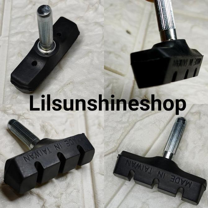 Karet Rem Cantilever Brake Shoe Sunduk TAIWAN Sepeda MTB Federal Jadul