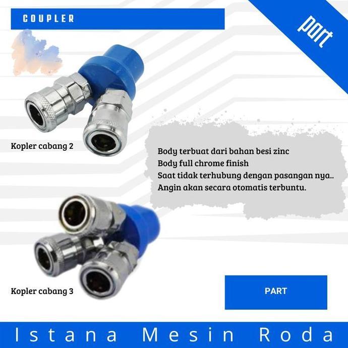 RAMERRAI Coupler Kompresor quick coupler kompresor