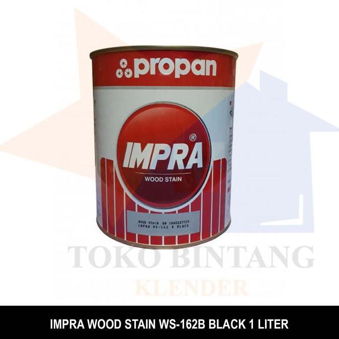 Impra Wood Stain WS-162B Black 1 liter