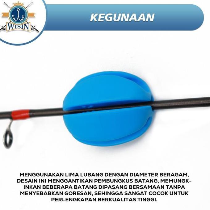 WISIN BOLA KARET SILIKON PELINDUNG JORAN