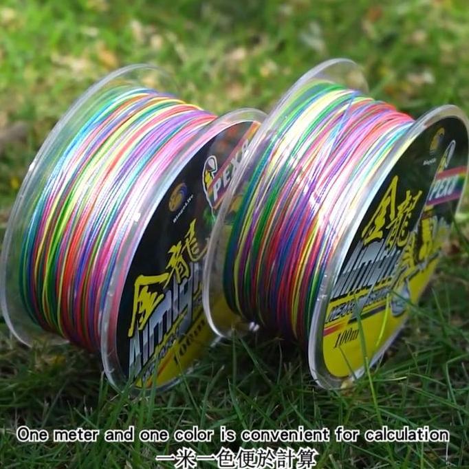 SENAR PE X8 BENANG KEPANG PANCING MURAH 16~110LB KUAT ANTI KERITING