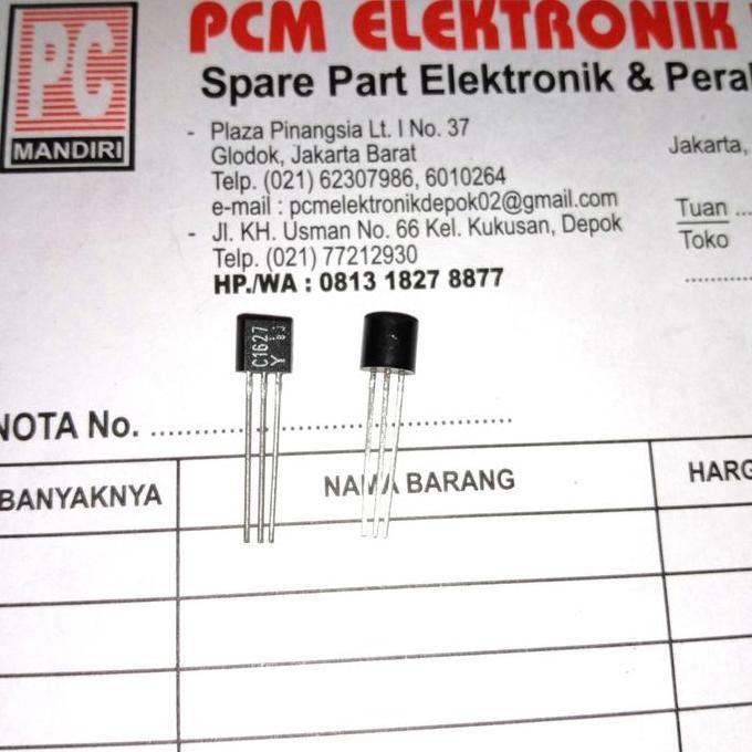 C1627 2SC1627 2SC 1627 2 SC TR TRANSISTOR TO92 TO-92 PCMED