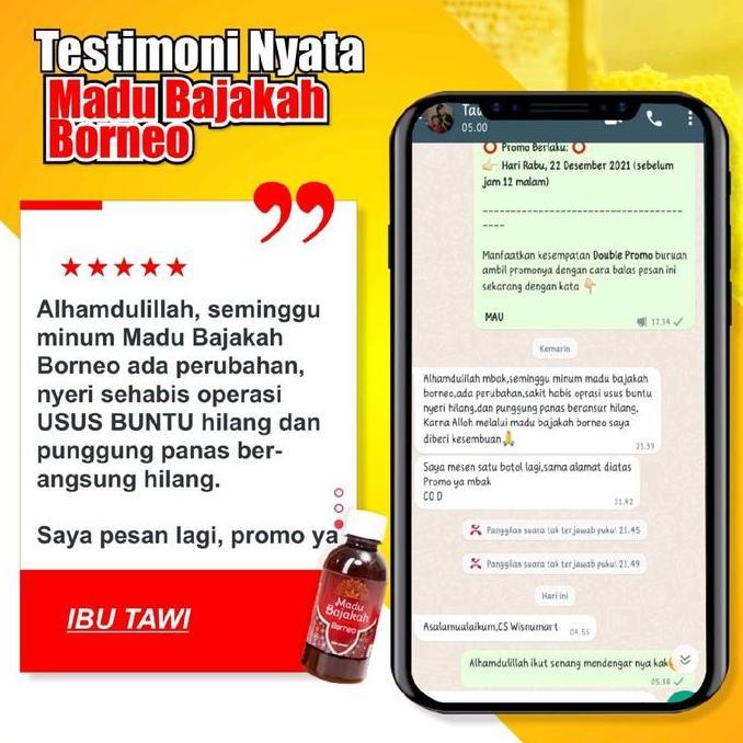 Drink- Madu Bajakah Borneo By Teuku Wisnu Herbal Alami