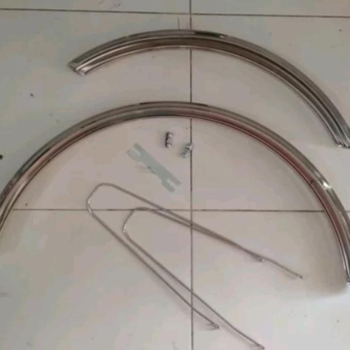 FENDER SPAKBOR SEPEDA MTB FEDERAL 26 CROME