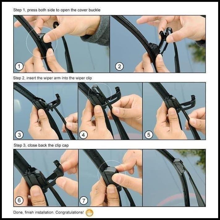 DISKON WIPER BANANA LENTUR MAZDA MX-6 MX 6 