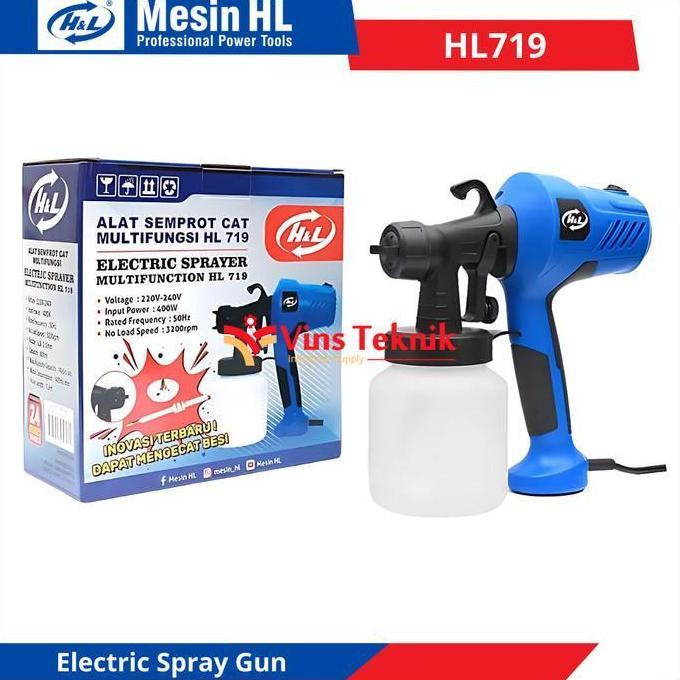Goodseller- H&L HL719 Semprot Cat Electric Spray Gun HL 719