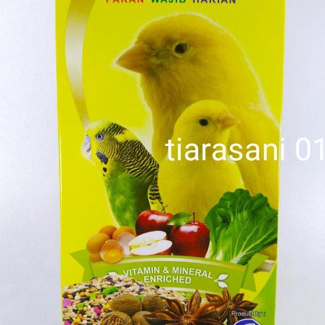 EBOD KENARI DUS CANARY SEED CAMPUR PAKAN BURUNG KENARI PARKIT DLL