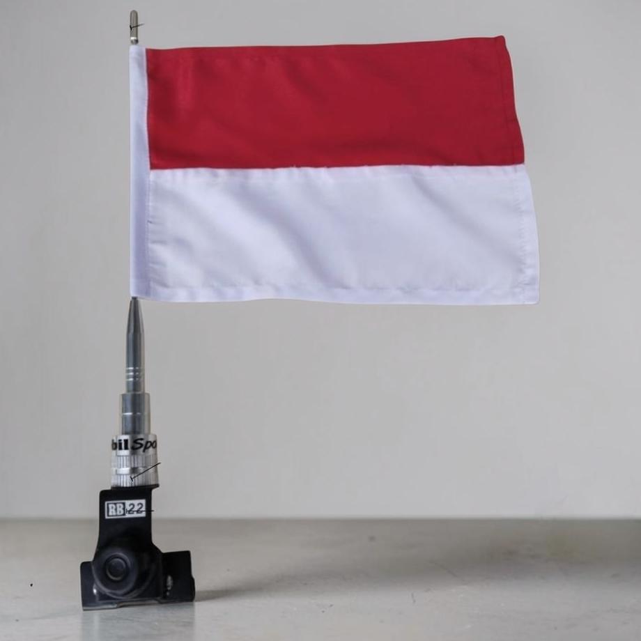 Tiang Bendera Mobil, Antena Bendera Mobil, Bendera Berkwalitas Bagus
