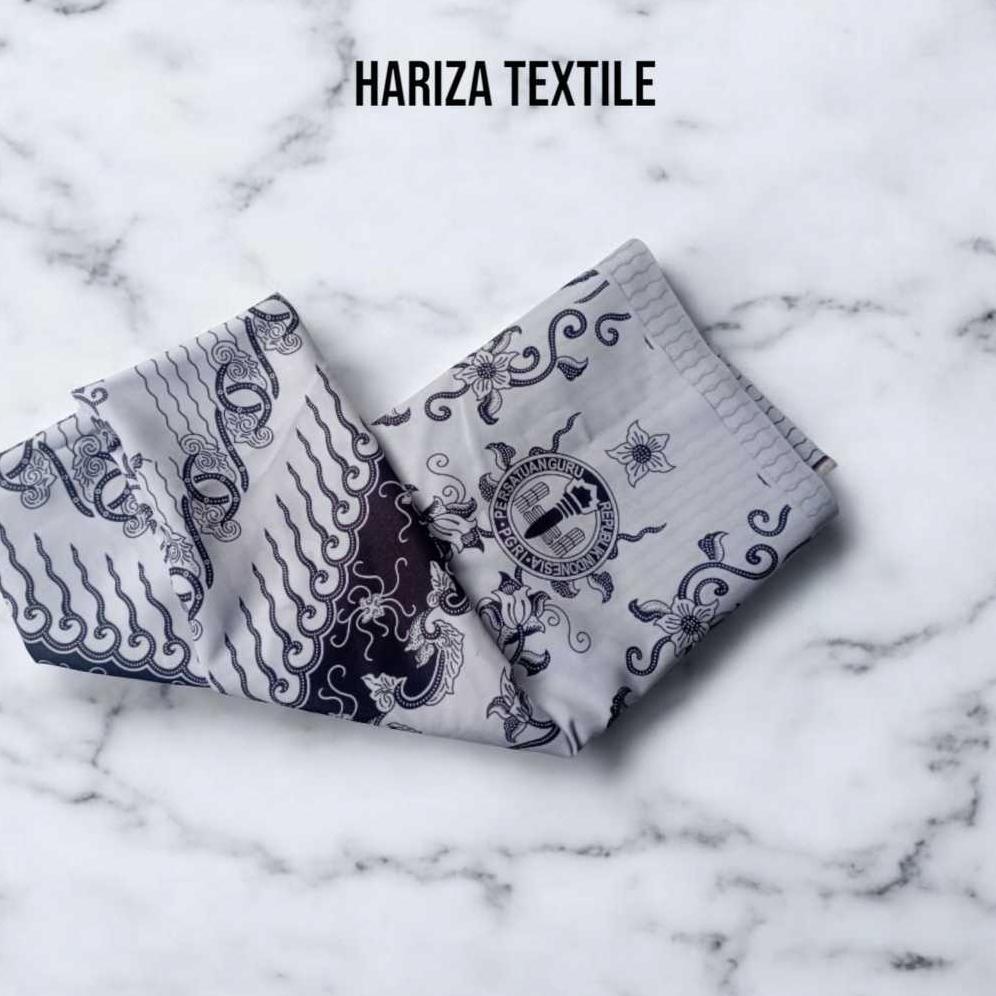 KAIN BATIK PGRI NASIONAL BAHAN BSY BATIK POLA PGRI TERBARU Kain