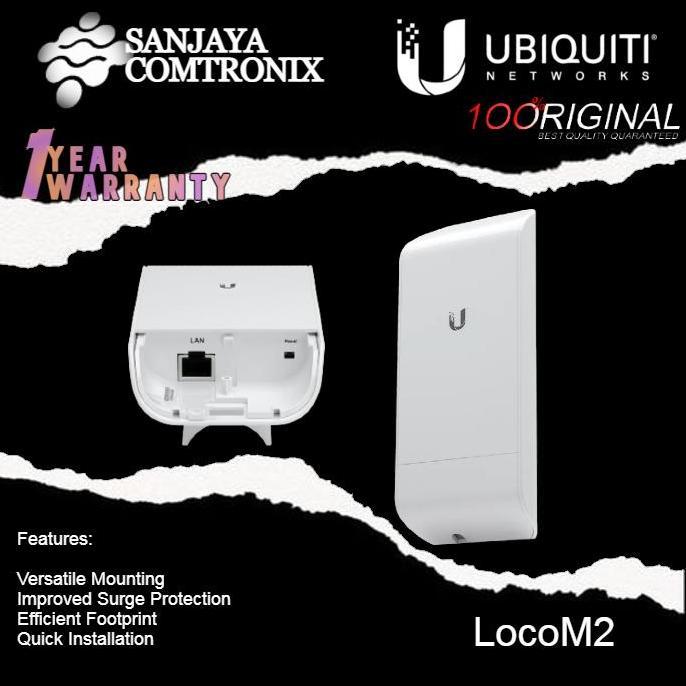 Ubiquiti LocoM2 /Loco M2 NanoStation LocoM Outdoor airMAX CPE