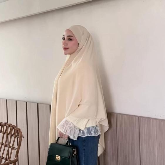 Khiban Khimar Bandana Ceruty Arza Khimar Syari