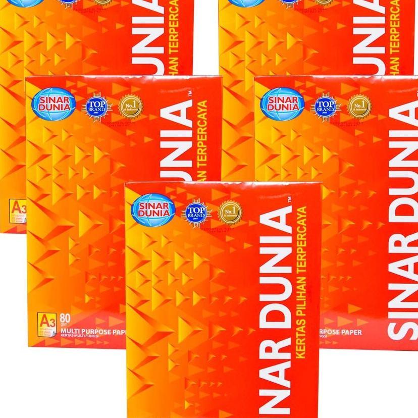 Kertas Hvs A3 80Gr Sinar Dunia