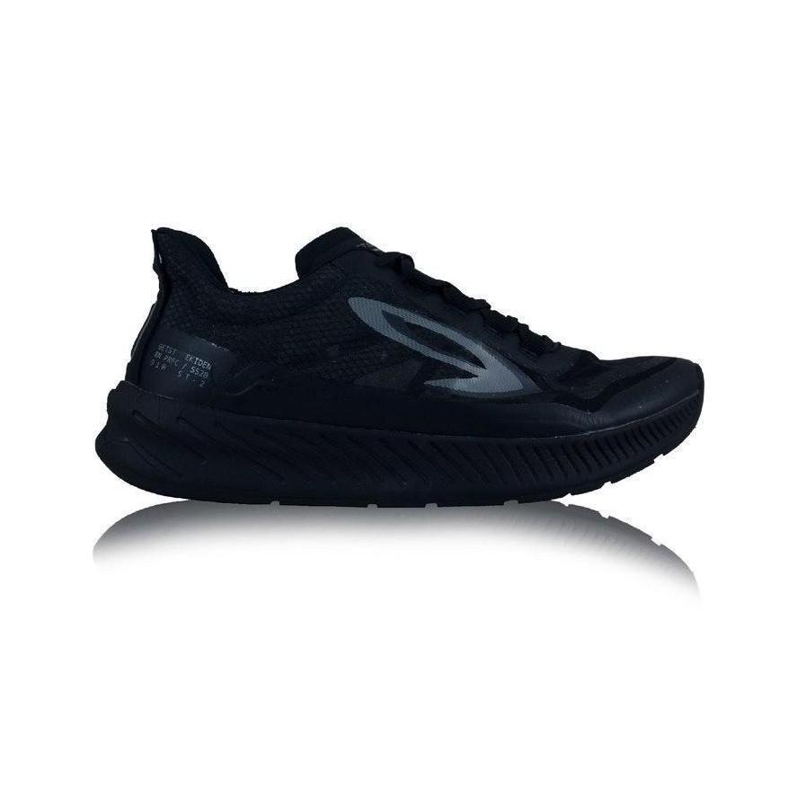 910 Nineten Geist Ekiden Sepatu Lari - Hitam/Hitam