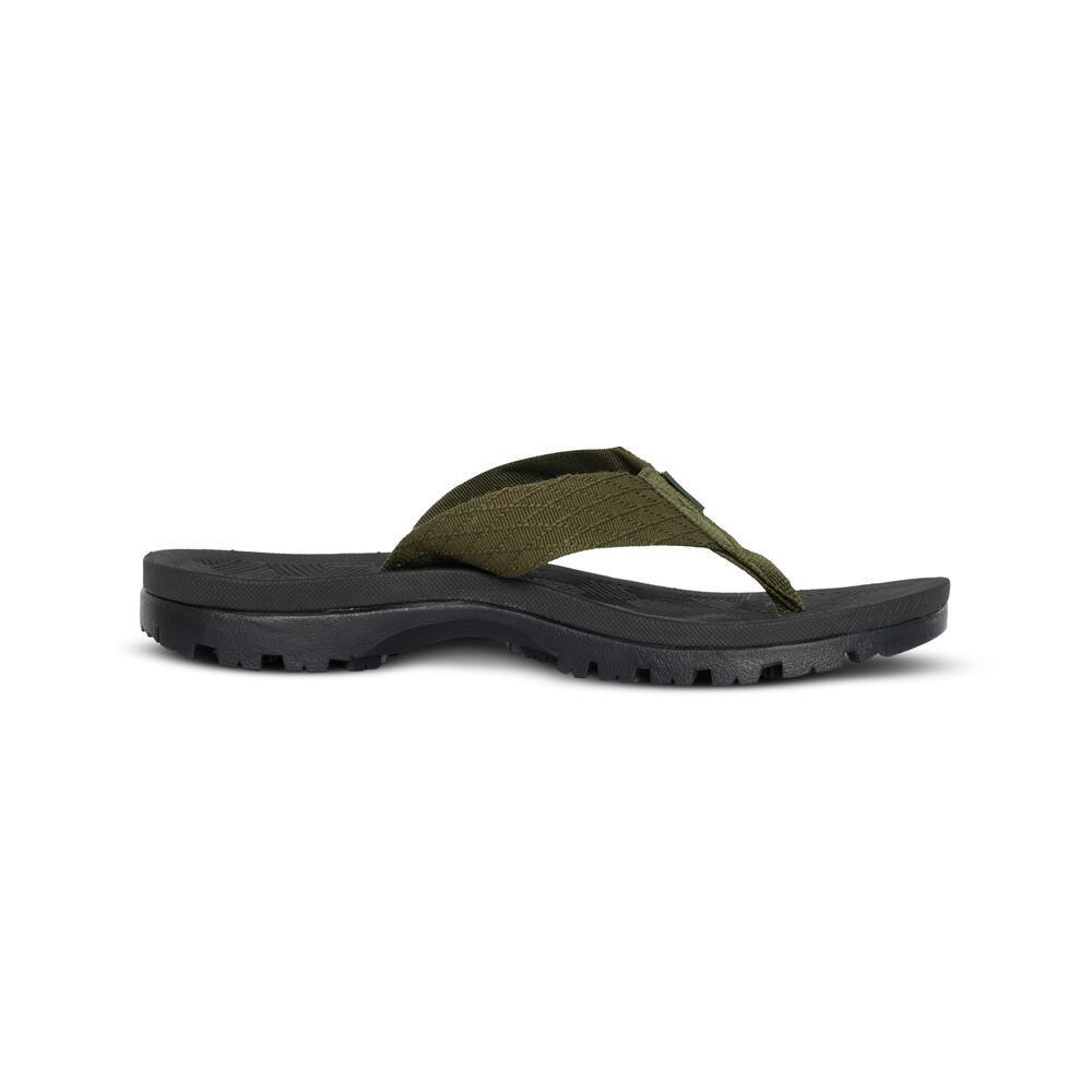 BHARDEV PINCH SOLE BLACK SANDALS