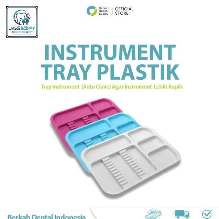 Dental Surgical Instrument Tray Plastik Autoclave