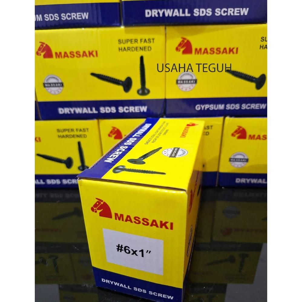 Sekrup Gypsum Sds Massaki / Sekrup Furing / Drywall Screws