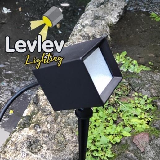 Vacolux Lampu Taman Led 5 Watt Outdoor Kotak Vl-5101A
