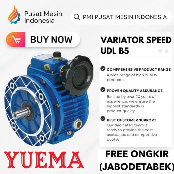 Promo, Yuema Udl 0.75 Kw B5 Variator Adjuster/ Variator Box