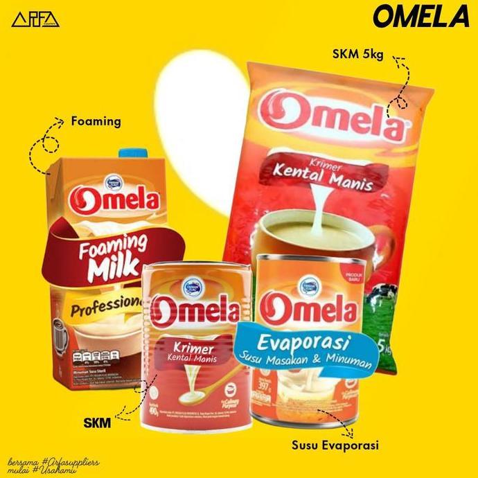 Produtos- Omela Foaming Milk 1 Liter - Fresh Milk