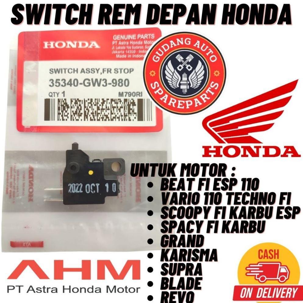 ORIGINAL AHM SWITCH SWIT REM DEPAN KANAN BEAT SUPRA X BEAT FI SCOOPY SPACY SUPRA X 125 TIGER VARIO F