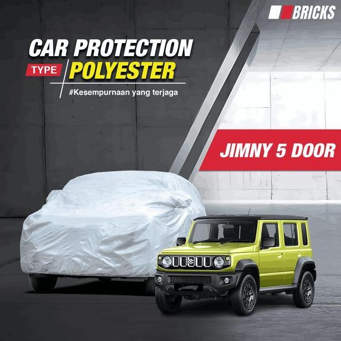 Polyester Cover Jimny 5 Door Penutup Mobil Awet Dan Tahan Panas -Bricks