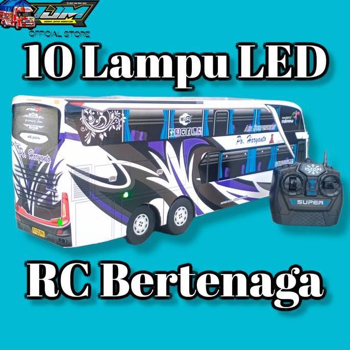 Miniatur Bus Haryanto SDD RC