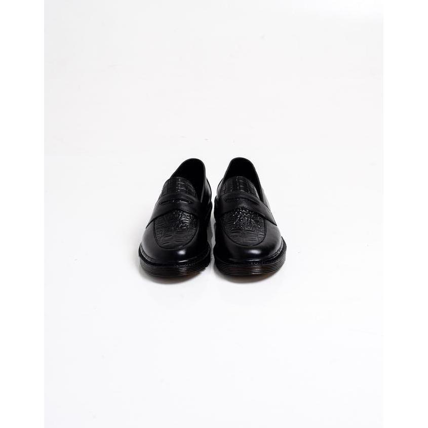 Skoe- Jovem Loafers Croco Series - Black