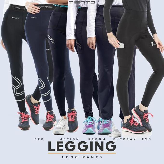 Woiwoi- Tiento Long Pants Celana Legging Panjang Sport Women