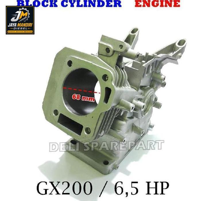 Cylinder blok mesin gx160 mesin 5,5pk / blok mesin gx160