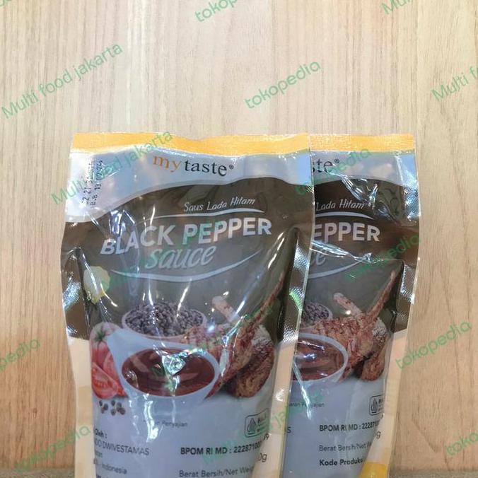Wurzen- Saus Blackpepper Steak / Saus Bumbu Lada Hitam My Taste Halal