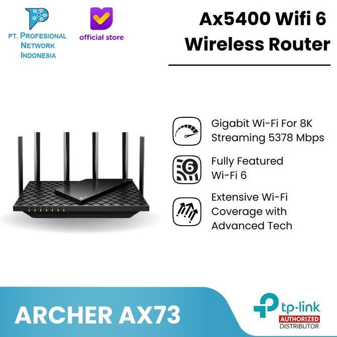 Wettre- Tp- Archer Ax73 Ax5400 Wifi 6 Wireless Router Tp Ax 73 Ax 5400