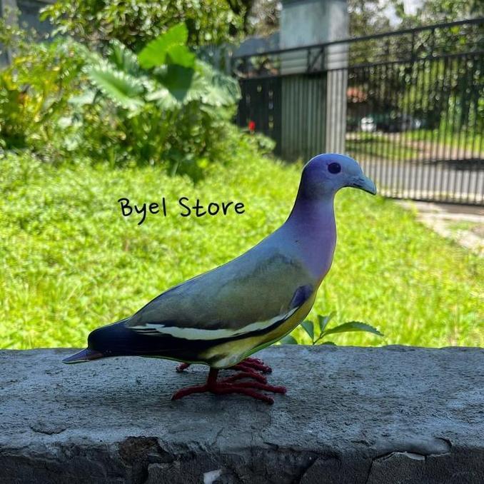Patung Pemikat Burung Punai Gading Betina