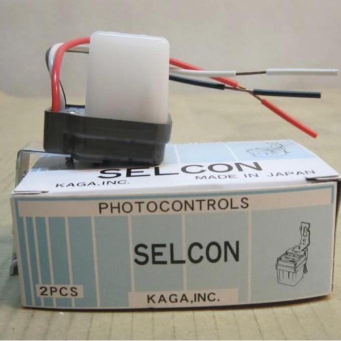 Produk Terbaik] Photocell 6A sensor cahaya selcon