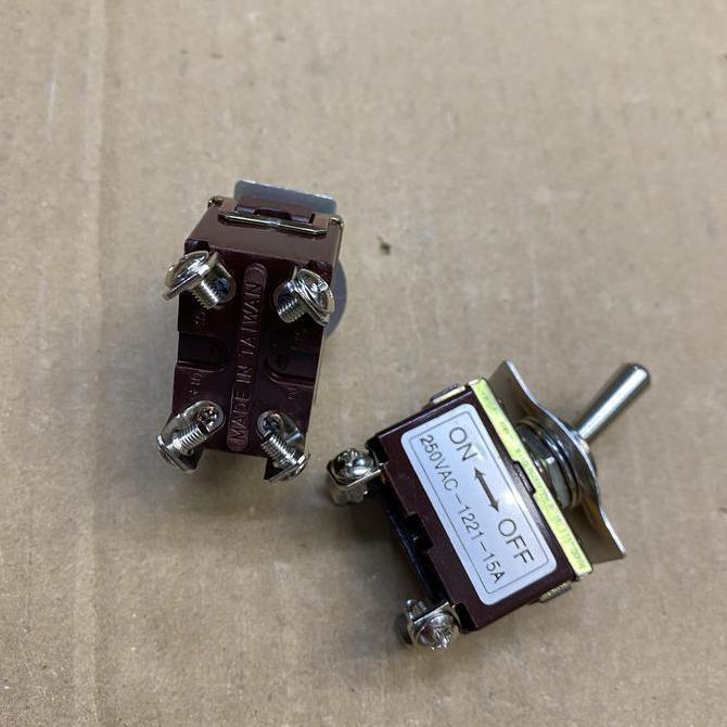 ] Toggle switch 4 kaki on off taiwan