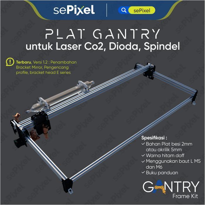 FRAME KIT MESIN CNC LASER & ROUTER DIY ORIGINAL DAN TERPERCAYA