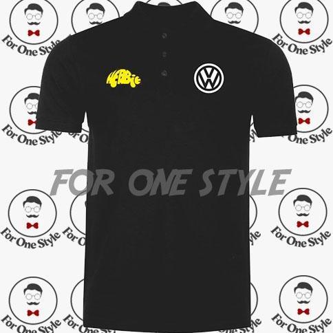 DR274 - POLO SHIRT VW HERBIE - Poloshirt Mobil VW Herbie - Kaos VW Herbi