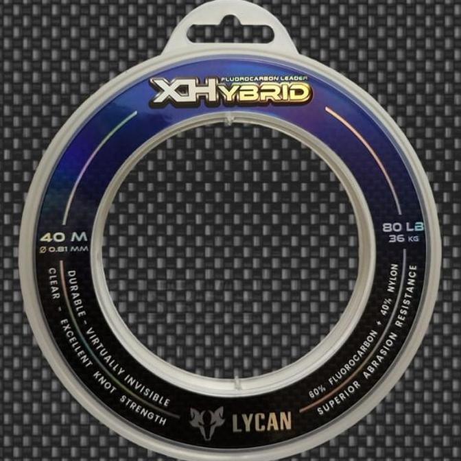 Fishing- Lycan Xhybrid Fluorocarbon Fishing Leader
