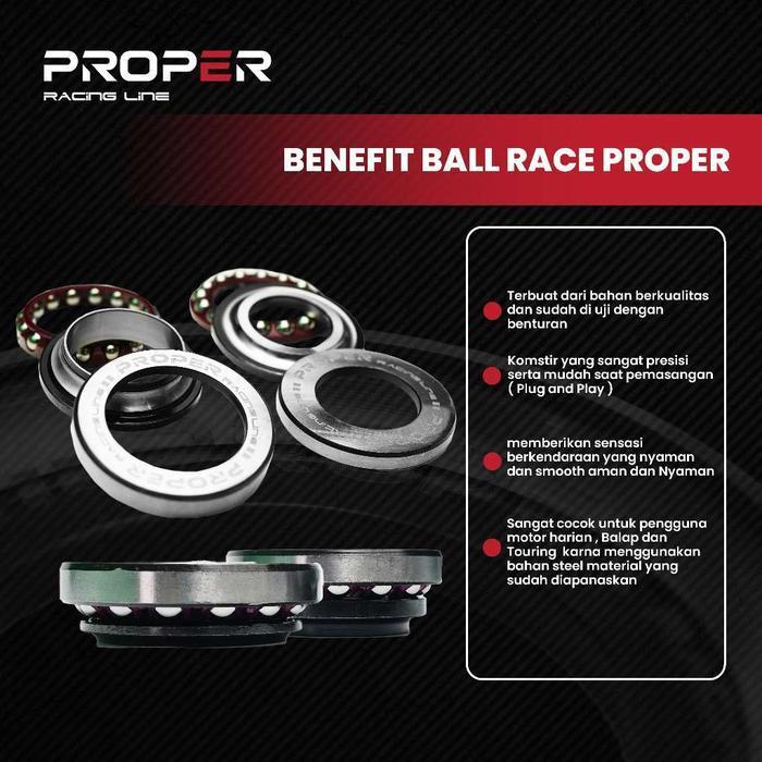 BALL RACE KOMSTIR PROPER BEAT STREET ORIGINAL ORIGINAL DAN TERPERCAYA