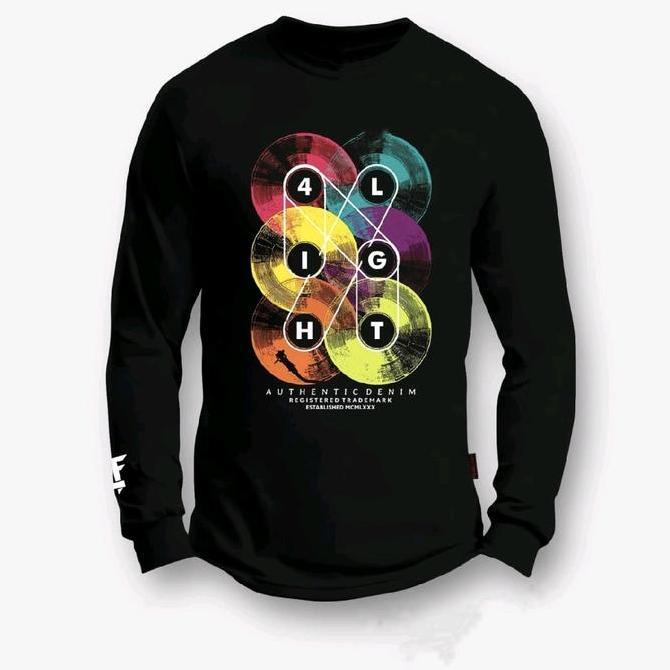 Smith- Kaos Cowok Pria Original Terbaru Longsleeve Baju Kaos T-Shirt Keren Lengan Panjang Distro Kat