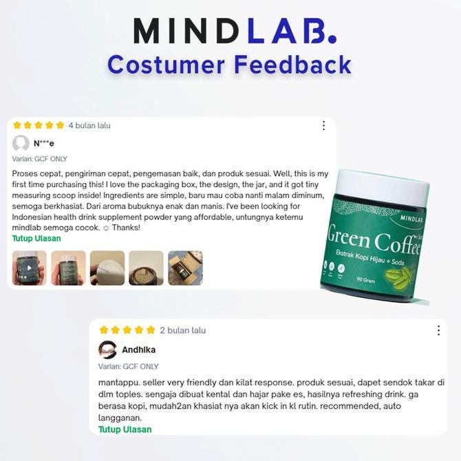 Cakes- Mindlab Green Coffee Soda 90 Gram