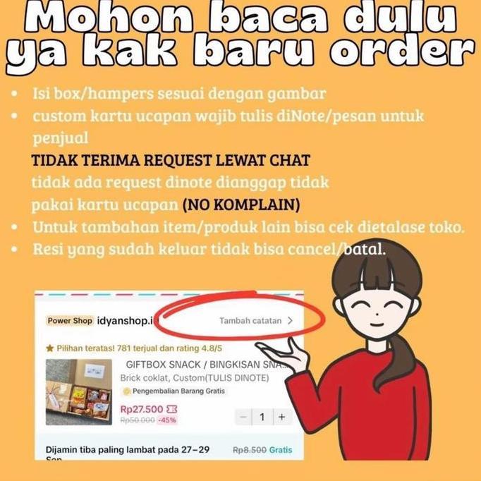 MIDEOFU (HOLOGRAM) PARCEL TAS SNACK HAMPERS SNACK GIFT SNACK