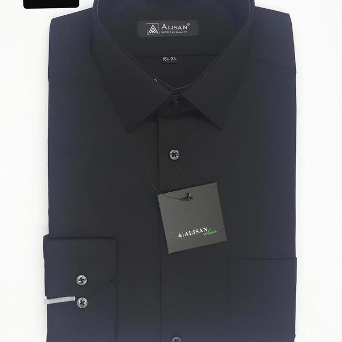 Cadeho - Kemeja Pria Alisan Slim Fit Lengan Panjang Coklat Susu C 1 Casual Formal Basic