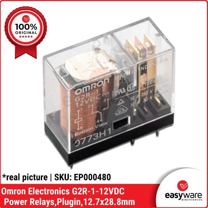 Relay Omron G2R1 G2R-1 12Vdc Relay 12V