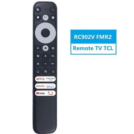Remot Pengganti untuk TCL Smart TV Android NETFLIX YOUTUBE Disney+ Google Voice Bluetoth 50P725G 55C