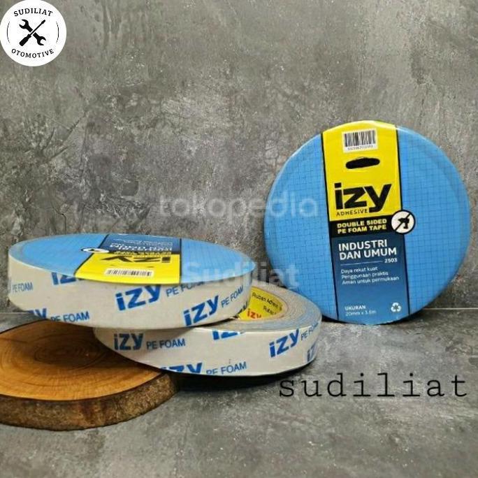 Double Tape / Lem Perekat / Bolak Balik - Izy Pe Foam 20Mm 3,6M