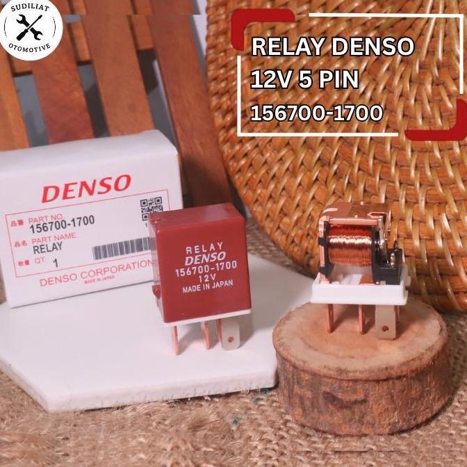 Relay Coklat Denso / Relay Denso 12V 5 Kaki / 5 Pin Universal